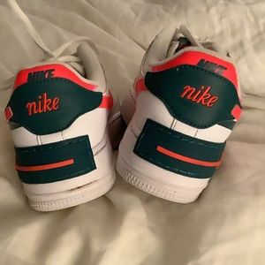 USED AIR FORCE 1 SHADOW SIZE 6 WOMENS